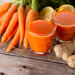zumo de zanahoria